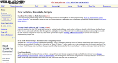 Desktop Screenshot of blazonry.com